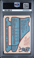 1979 O-Pee-Chee OPC Hockey Wayne Gretzky RC Rookie #18 PSA 2