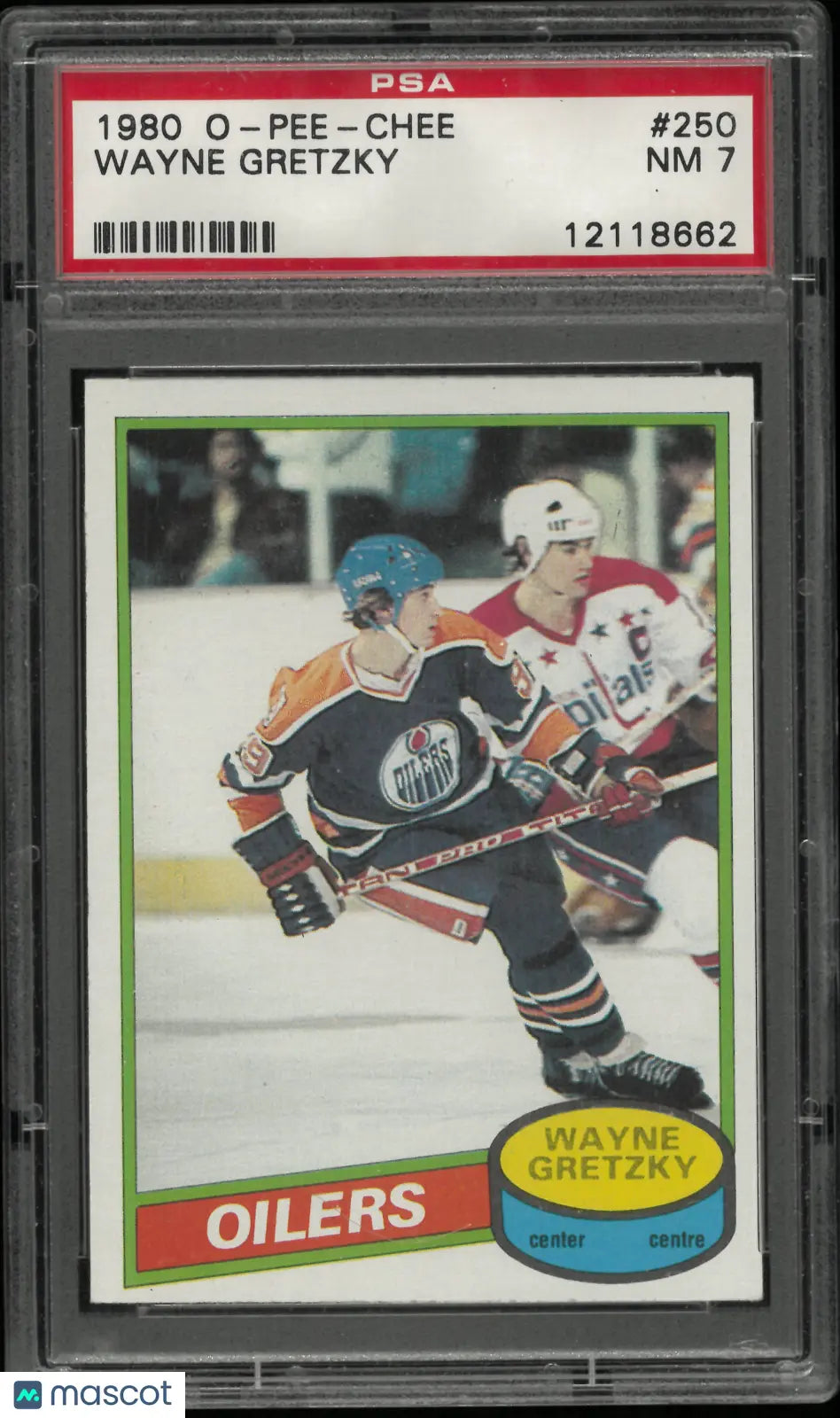 1980 O-Pee-Chee OPC Hockey 2nd Year Wayne Gretzky PSA 7