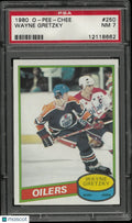1980 O-Pee-Chee OPC Hockey 2nd Year Wayne Gretzky PSA 7