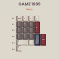 80Retros Game 1989 184 Key Cherry Profile Dye Sub Keycap Set