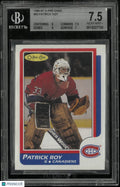 1986 O-Pee-Chee Hockey Patrick Roy RC Rookie BGS 7.5