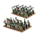Warhammer The Old World Orc Goblin Tribes Orc Boyz and Orc Arrer Boyz Mob