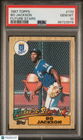 1987 Topps Bo Jackson RC Rookie Future Stars PSA 10 #170