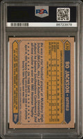 1987 Topps Bo Jackson RC Rookie Future Stars PSA 10 #170