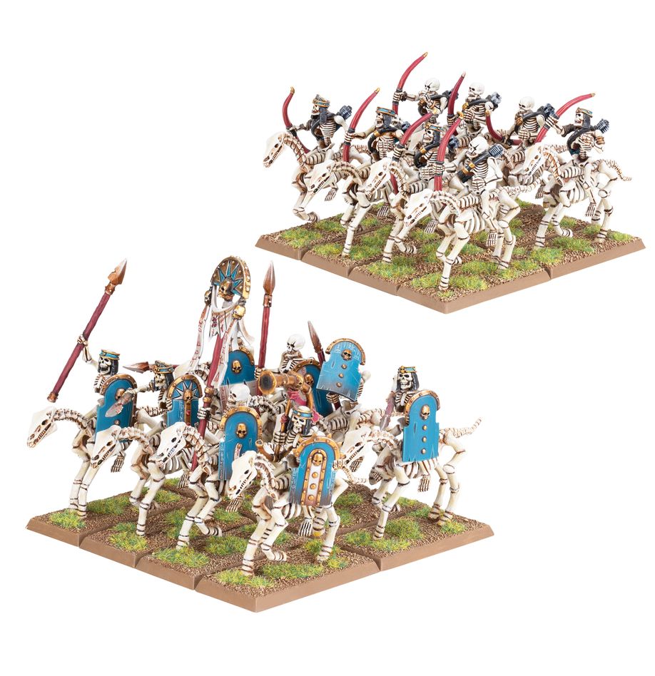 Warhammer The Old World Tomb Kings of Khemri Skeleton Horsemen/Horse Archers