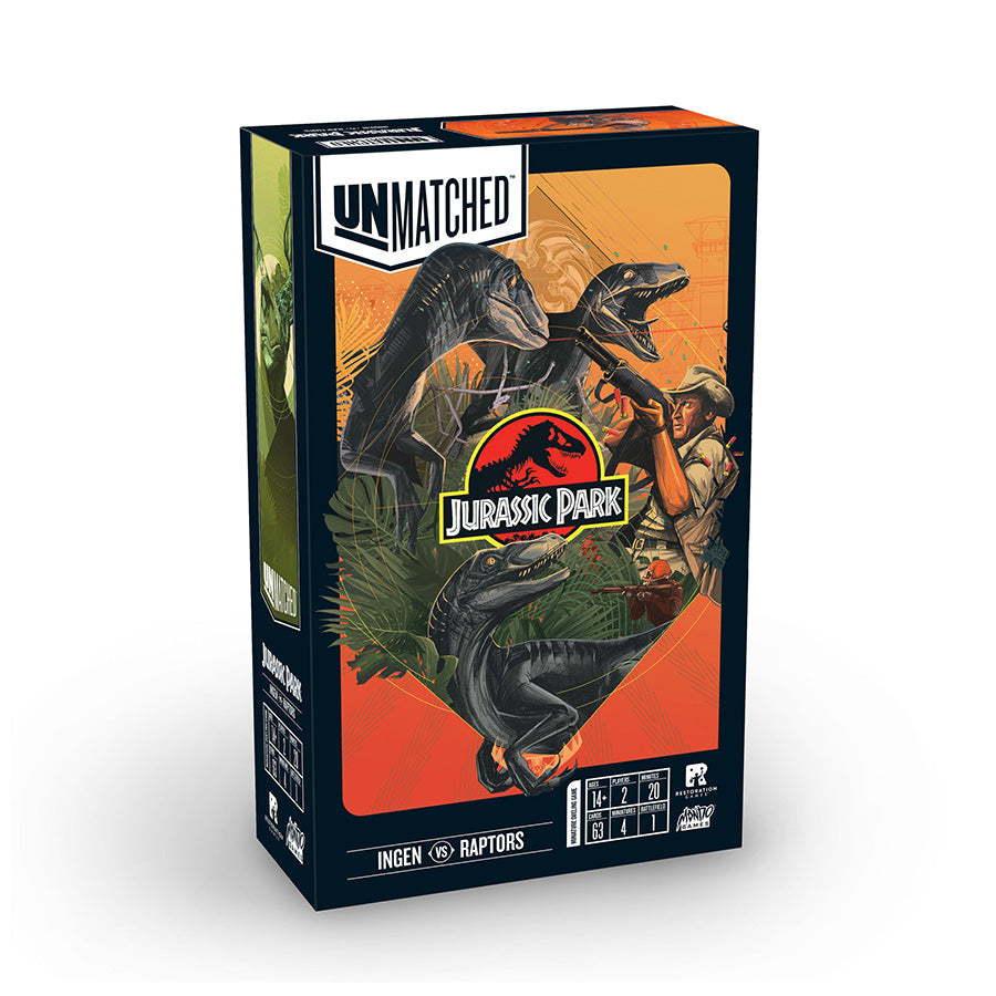 Unmatched Jurassic Park InGen vs. Raptors