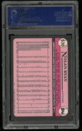 1989 Topps Tiffany Nolan Ryan PSA 9