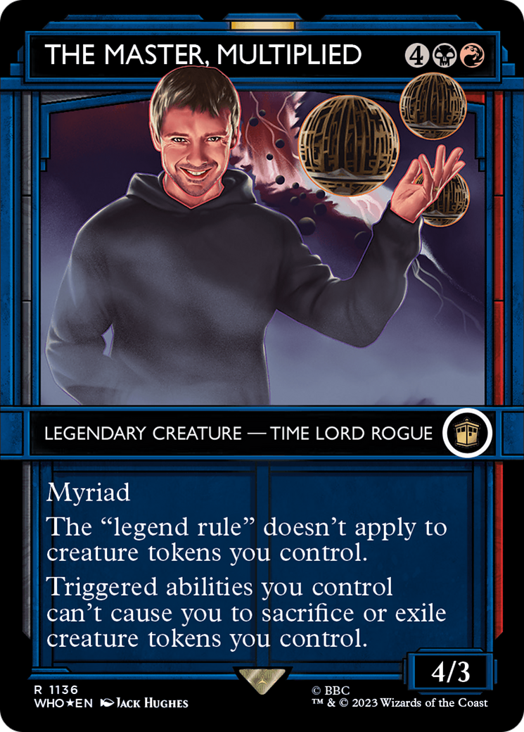The Master, Multiplied (WHO-1136) - Doctor Who: (Showcase) (Borderless) Foil