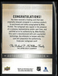 1990-91 Upper Deck Autographed Mike Richter Rookie RC /25