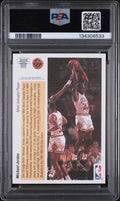 1991 Upper Deck Award Winner Hologram Michael Jordan #AW4 Holograms PSA 9