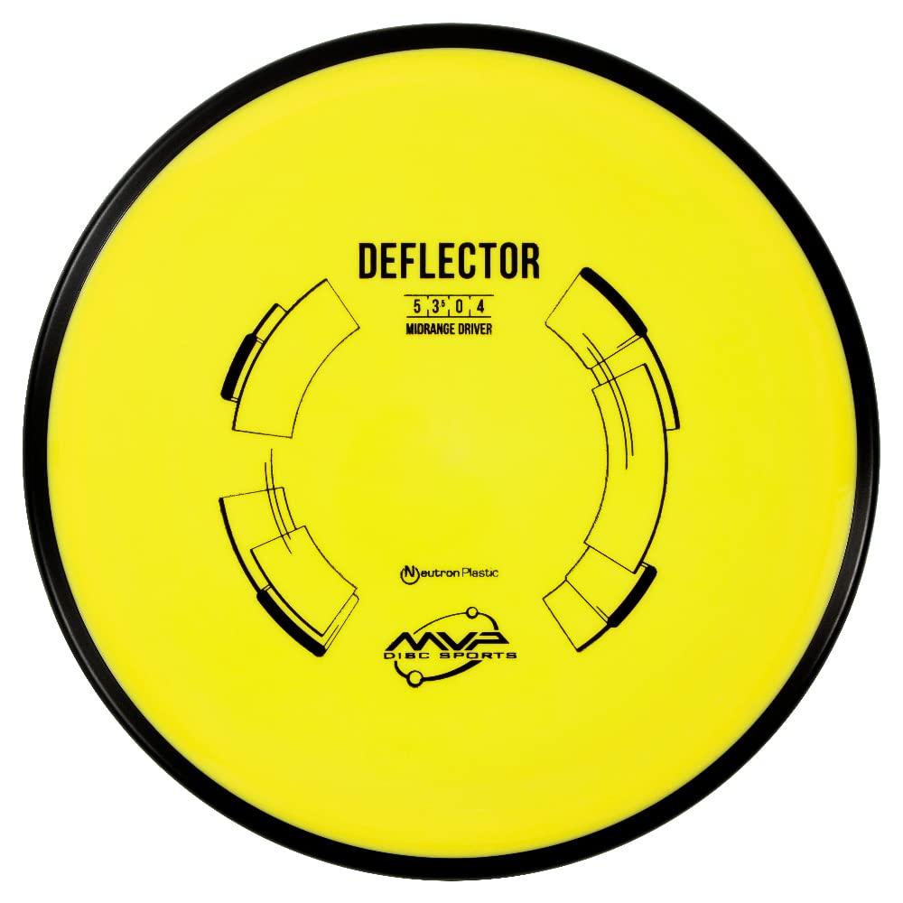 MVP Disc Sports Neutron Deflector Disc Golf Midrange (Colors May Vary)