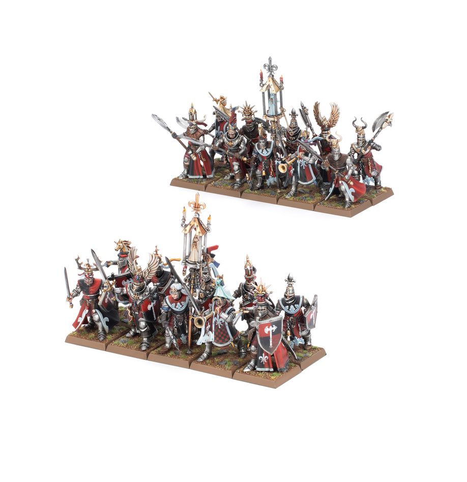 Warhammer The Old World Kingdom of Bretonnia Knights of the Realm on Foot