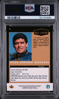 1995 Upper Deck Soccer Argentino Diego Maradona #9 PSA 8