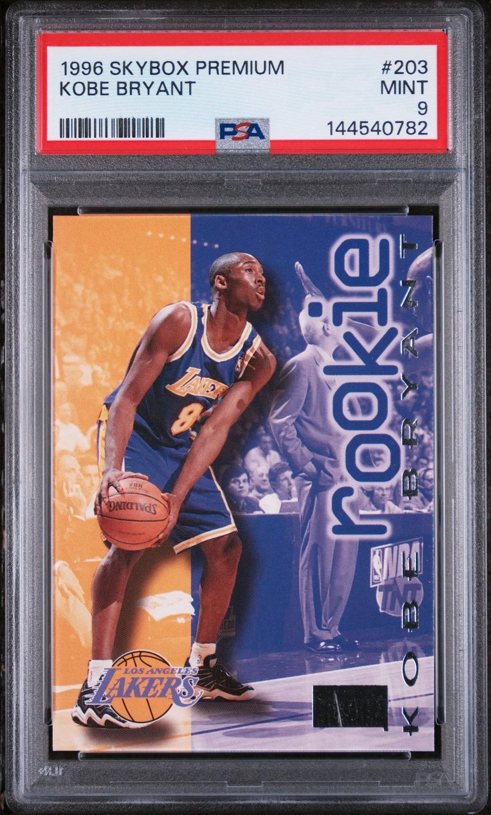 1996 Skybox Premium Rookie Kobe Bryant #203 PSA 9