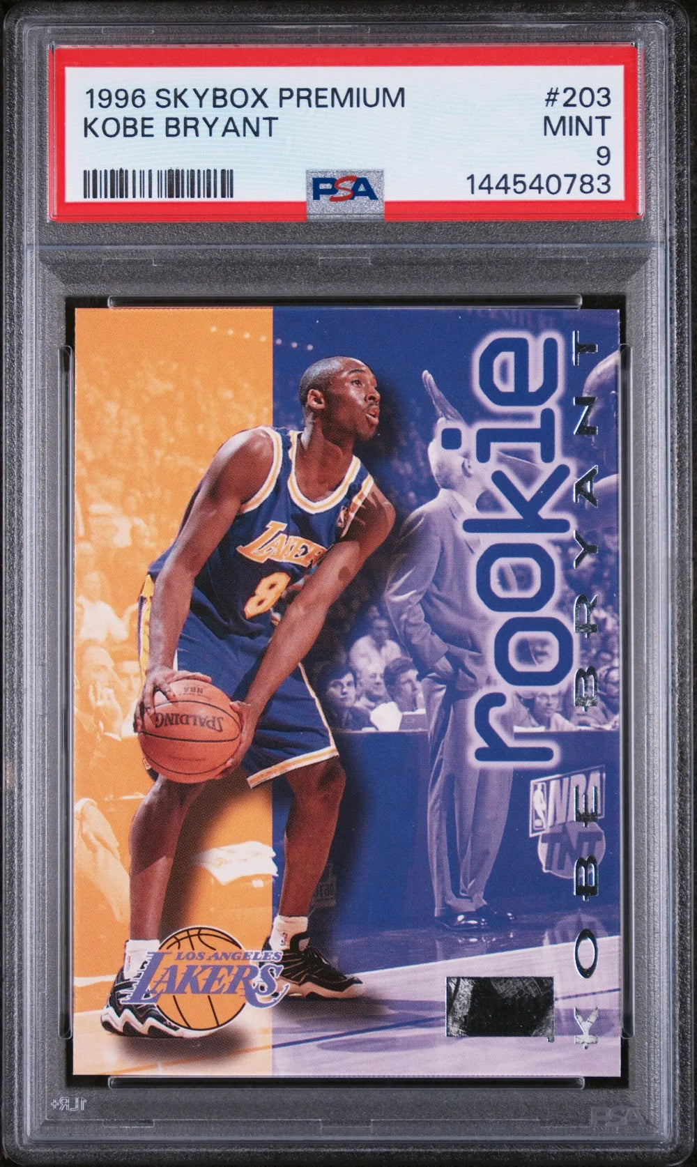 1996 Skybox Premium Rookie Kobe Bryant #203 PSA 9