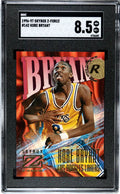 1996 Skybox Z-Force Kobe Bryant RC Rookie #142 SGC 8.5