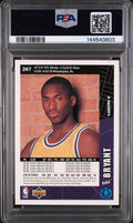 1996 Upper Deck Collector's Choice Kobe Bryant RC #267 PSA 8