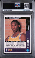 1996 Upper Deck Collector's Choice Kobe Bryant RC #267 PSA 8