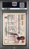 1997 Bowman's Best Basketball Michael Jordan Best Performance #96 PSA 8