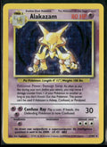 1999 Pokemon Base Set Unlimited Holo Rare Alakazam 1/102