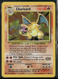 1999 Pokemon Base Set Unlimited Holo Rare Charizard 4/102 LP