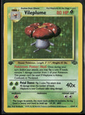 1999 Pokemon Jungle 1st Edition Holofoil Vileplume 15/64