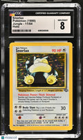 1999 Pokemon Jungle Snorlax Holo 11/64 CGC 8 #11/64