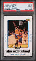 1999 Upper Deck Retro Old School/New School Kobe Bryant #S16 PSA 9