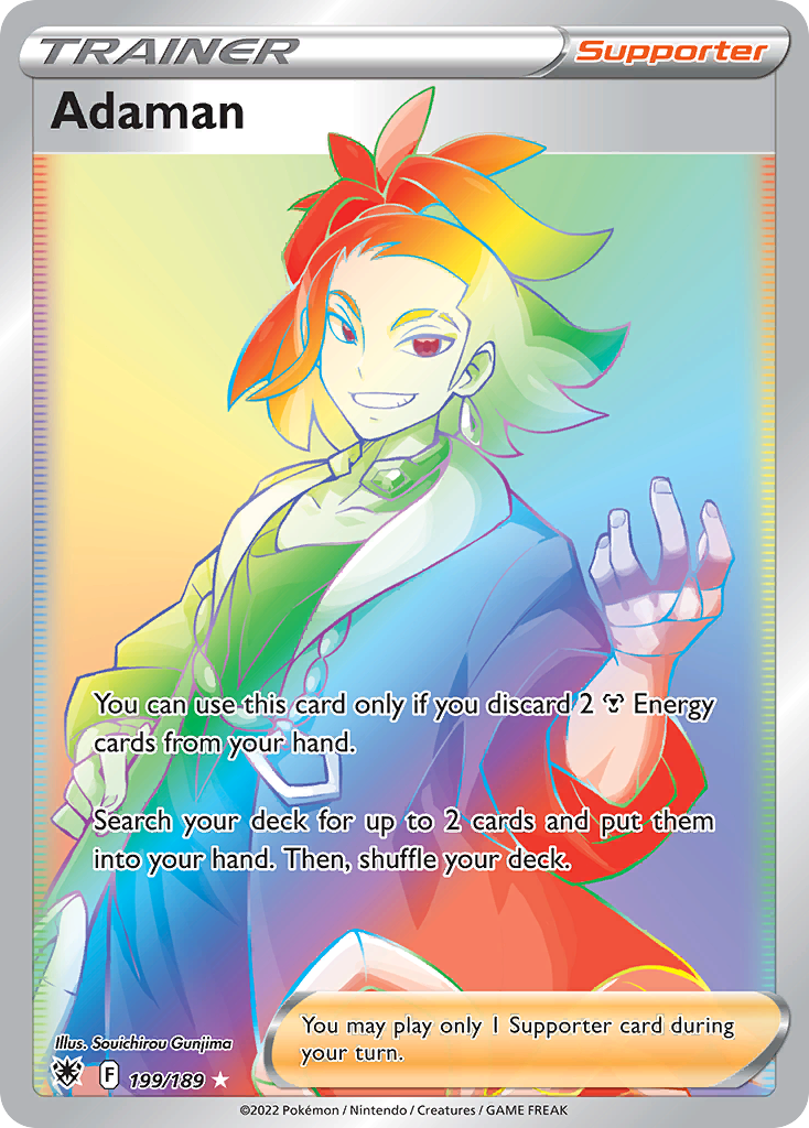 Adaman 199 189 Astral Radiance Holofoil