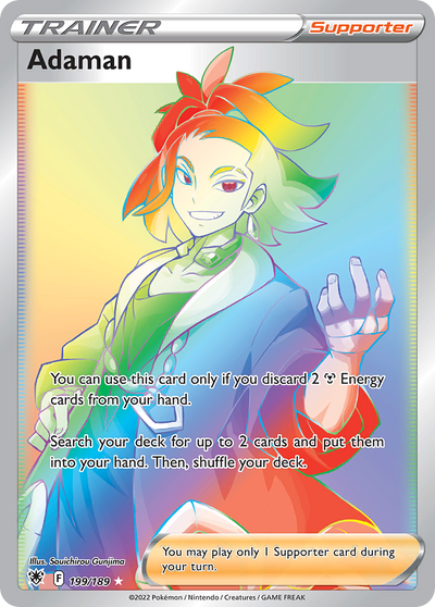 Adaman 199 189 Astral Radiance Holofoil