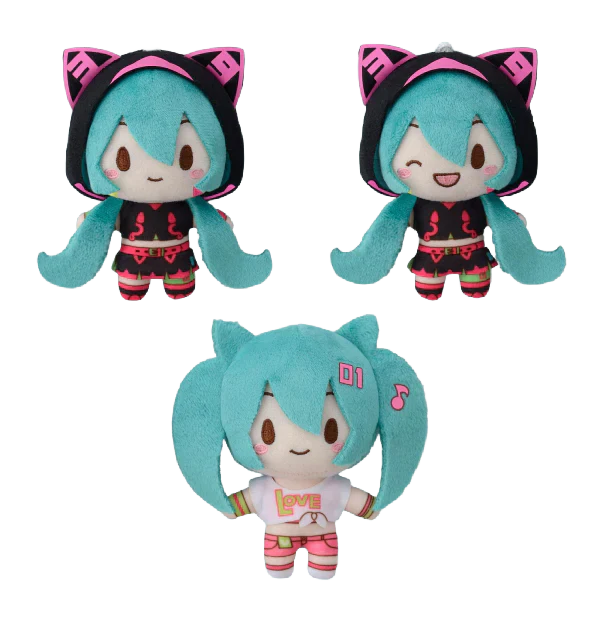 Fuwapuchi Hatsune Miku Mascot Plush - Live Ver. EX