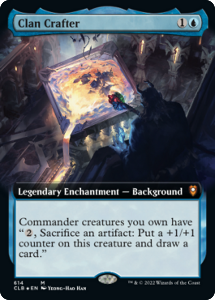 Clan Crafter (CLB-614) - Commander Legends: Battle for Baldur's Gate: (Extended Art) Foil
