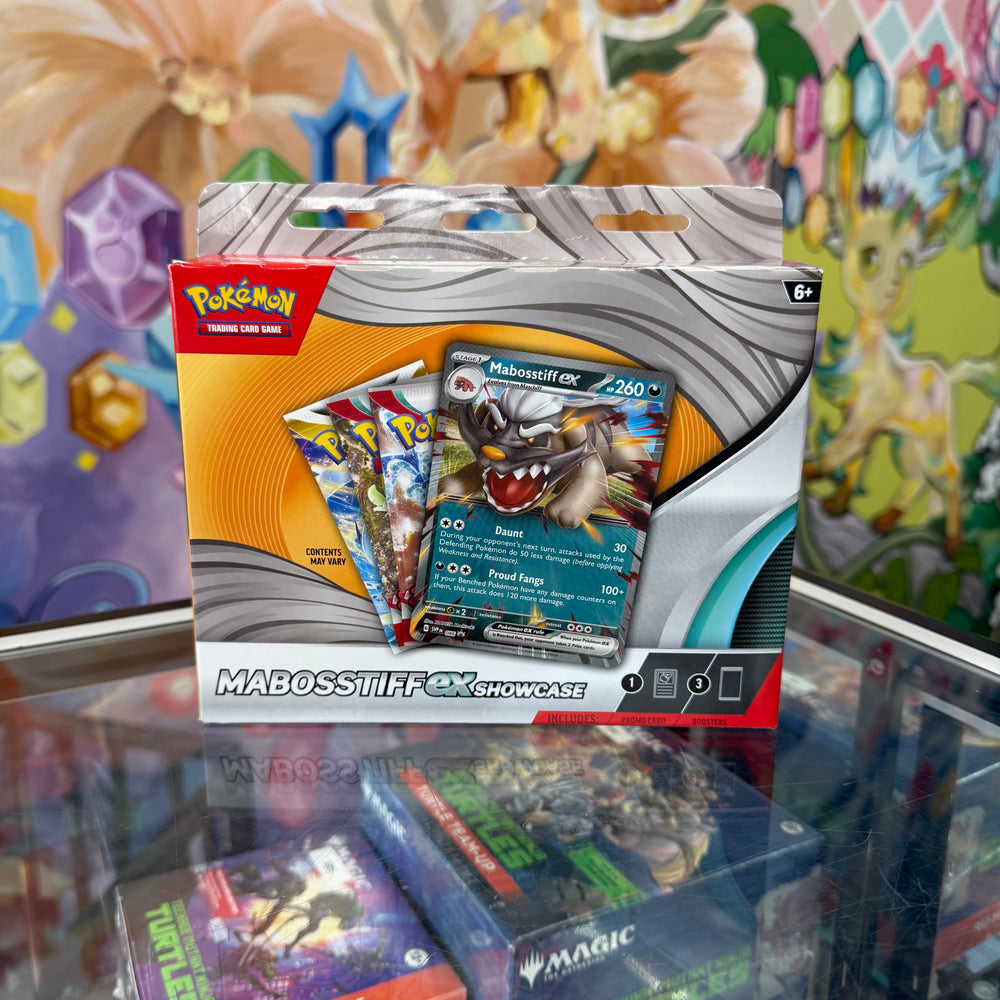 Pokemon Mabosstiff Ex Showcase Box (3-Packs)