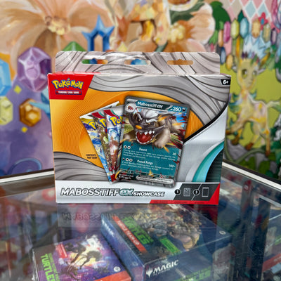 Pokemon Mabosstiff Ex Showcase Box (3-Packs)