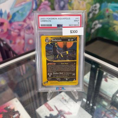 Pokemon Aquaopolis Umbreon #41 PSA 9