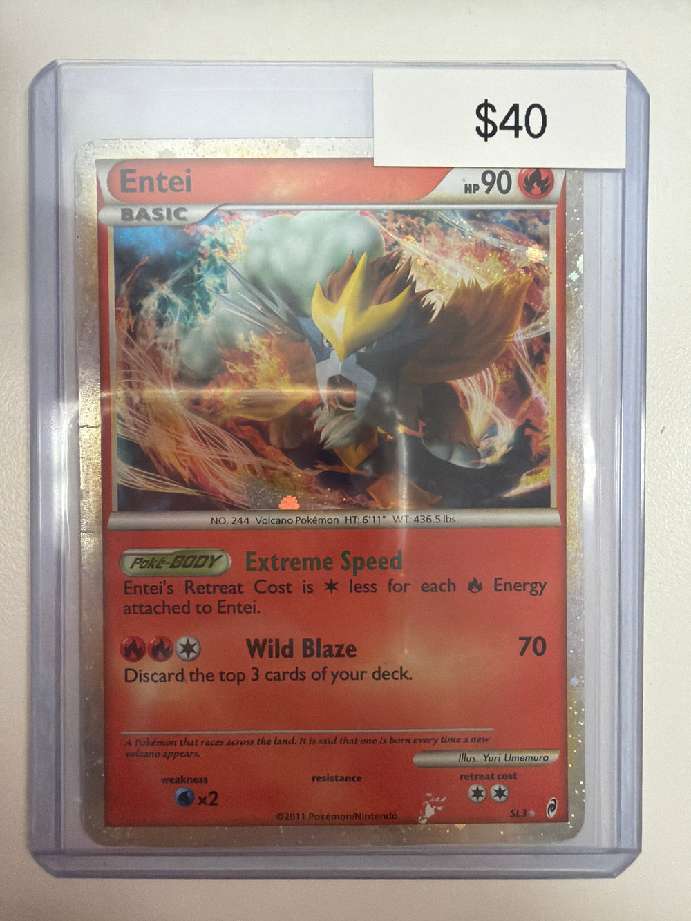 Pokemon Entei Shiny SL3
