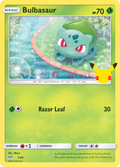 Bulbasaur 1 25 Mcdonalds Collection 2021