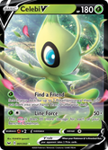 Celebi V 1 202 Sword Shield Holofoil