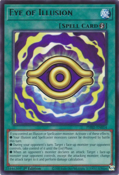 Eye of Illusion - PHRE-EN014 - Rare - 1st Edition