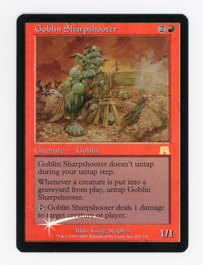 Goblin Sharpshooter — Damaged|Foil — ID 17288