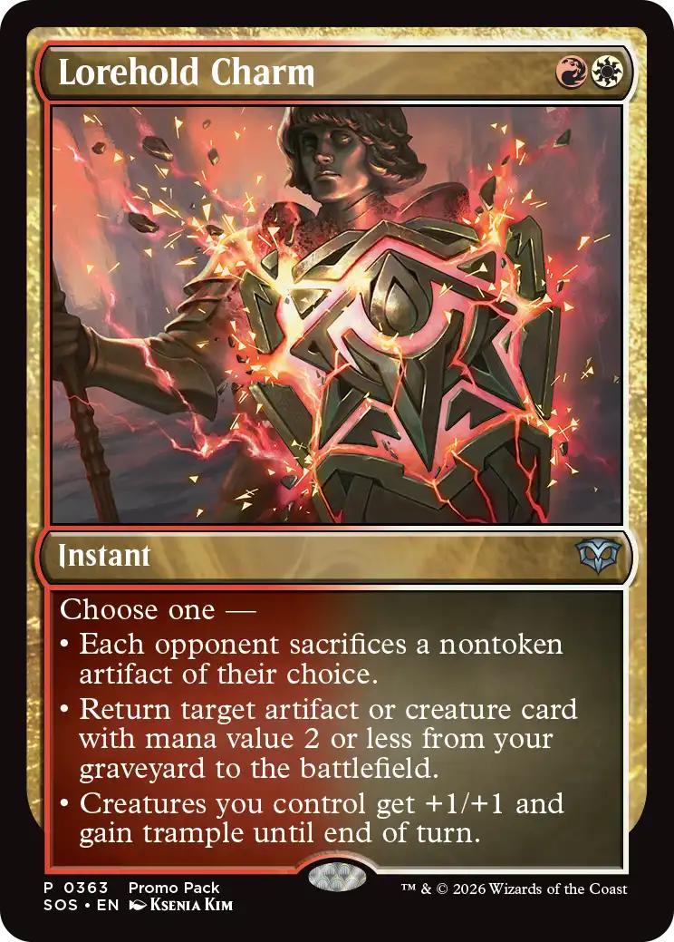 Lorehold Charm [363] [Dark Frame Promo Pack] [Secrets of Strixhaven] [Non-Foil]