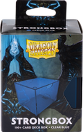 Dragon Shield Strongbox Deck Case - 100+ - Clear Blue