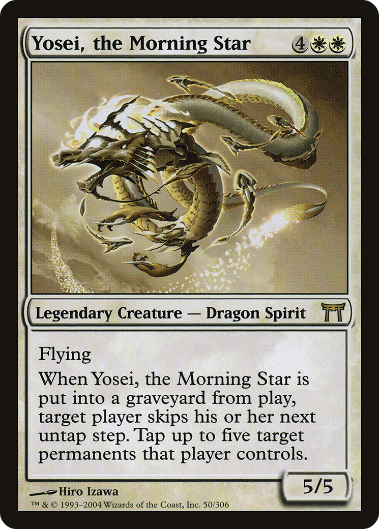 Yosei, the Morning Star (CHK-050) - Champions of Kamigawa Foil