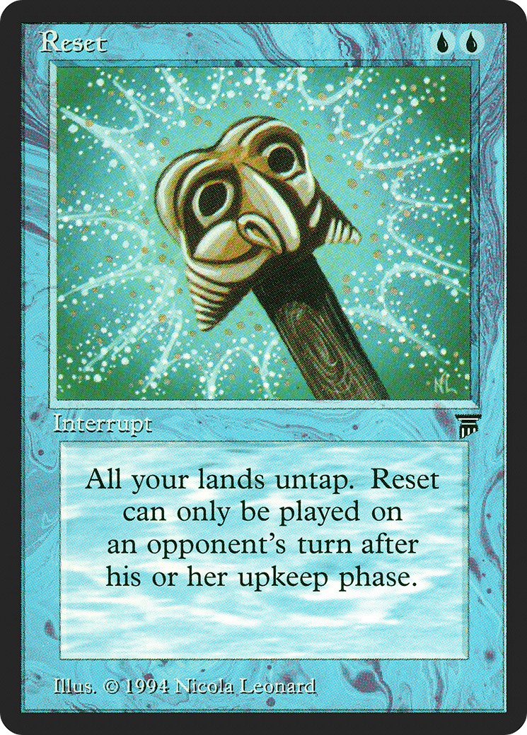 Reset (LEG-073) - Legends