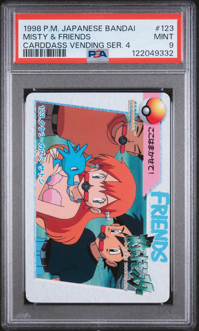 PSA 9 MISTY & FRIENDS CARDDASS VENDING SER. 4