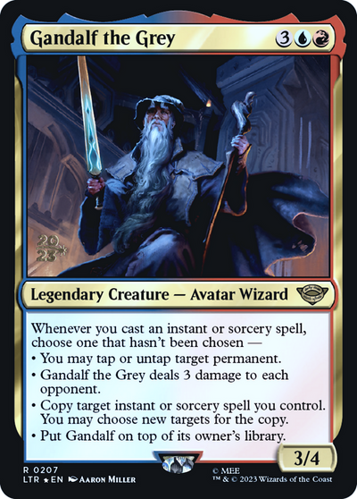 Gandalf the Grey (PRE-207S) - Tales of Middle-earth Promos Foil
