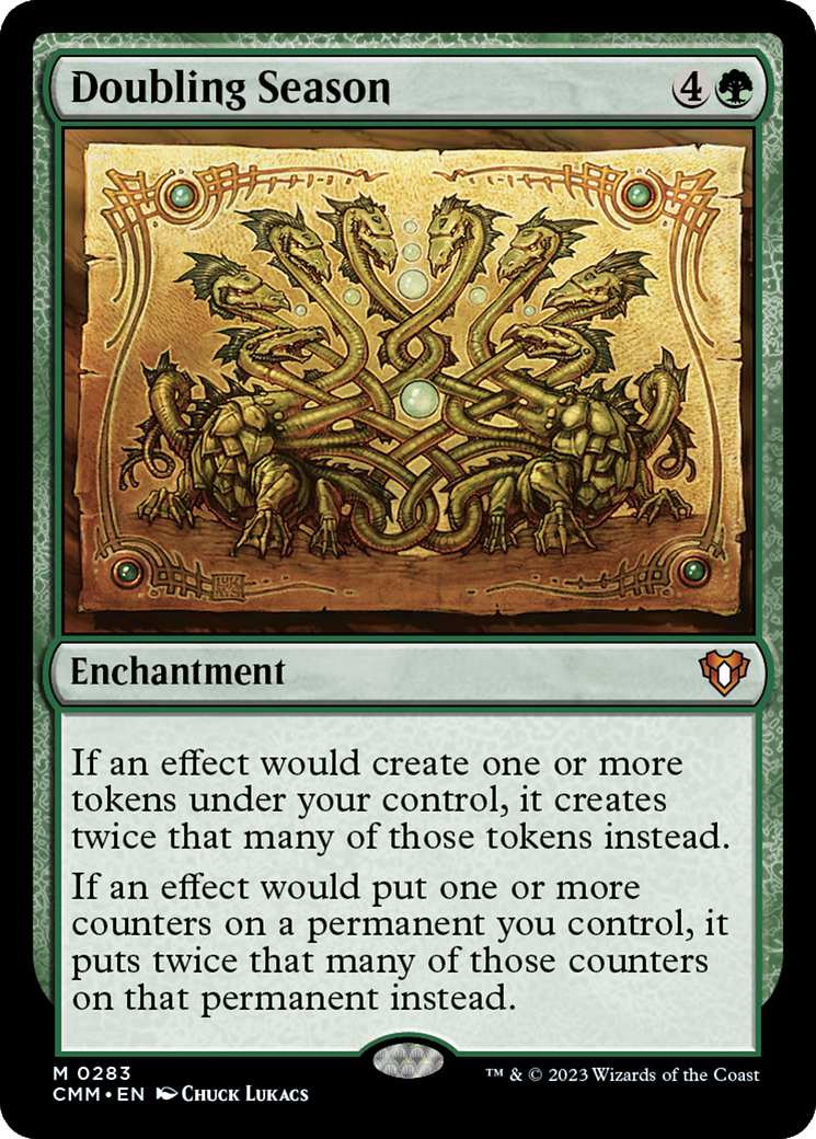 Doubling Season (CMM-283) - Commander Masters Foil