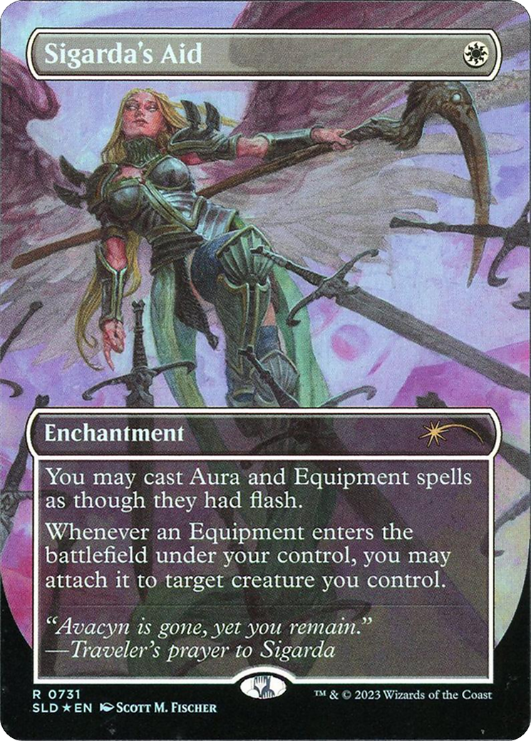 Sigarda's Aid (SLD-731) - Secret Lair Drop Foil