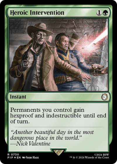 Heroic Intervention (PIP-730) - Fallout Foil