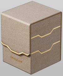 Gatherer's Tavern DOMARU Armory Vertex Deck Box - 100+ - Alabaster
